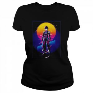 Zhongli Genshin Impact 80s Retro Shirt Classic Women's T-shirt