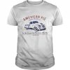 american pie drove my chevy to the levee Don McLean  Classic Men's T-shirt