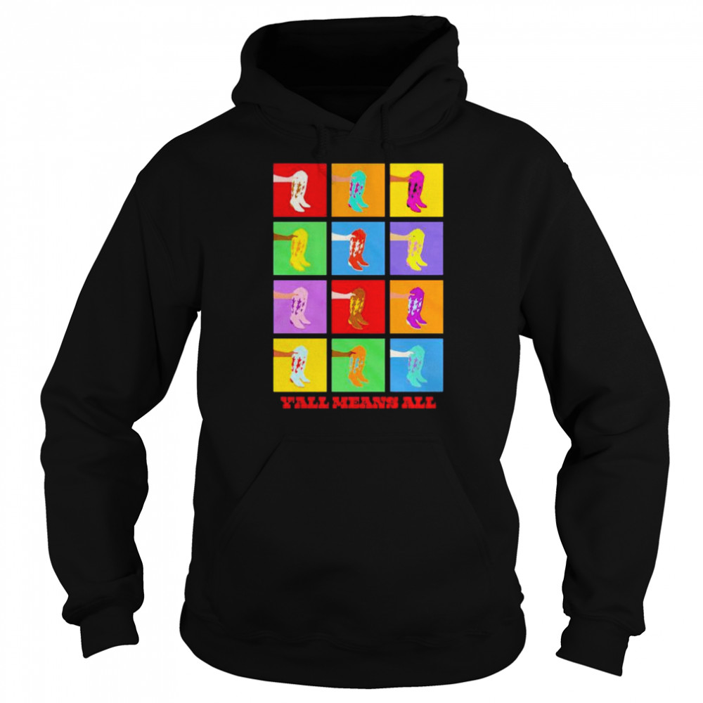 devolver y’all means all  Unisex Hoodie