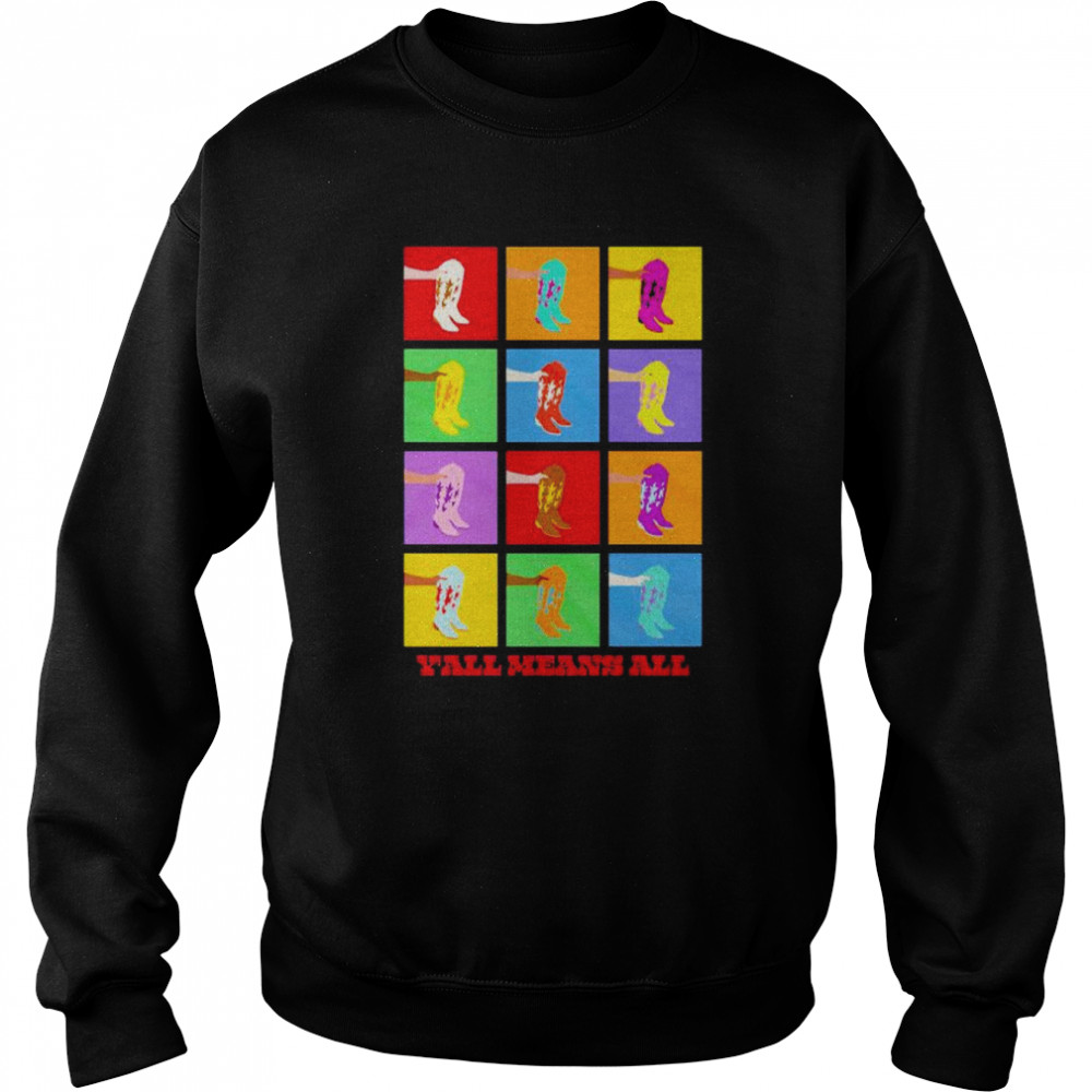 devolver y’all means all  Unisex Sweatshirt