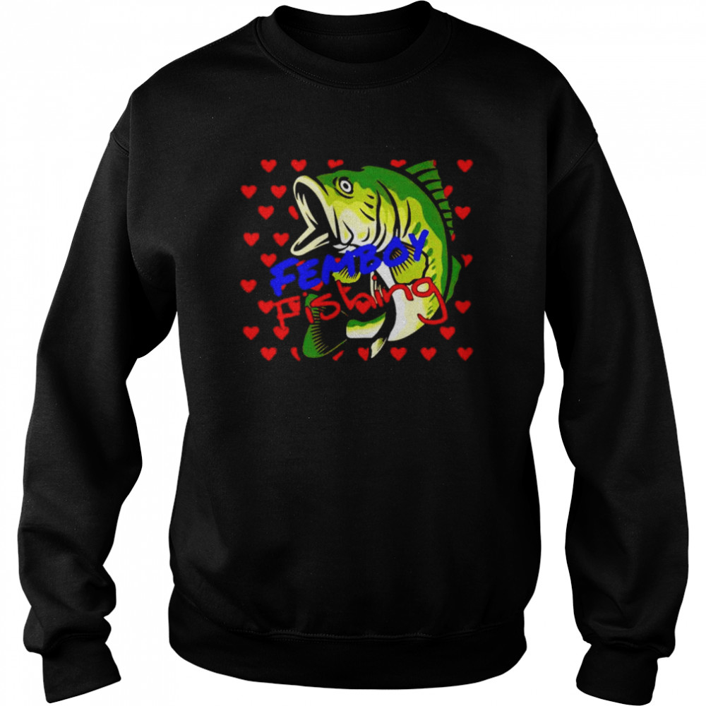 femboy fishing  Unisex Sweatshirt