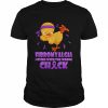 fibromyalgia Messed With The Wrong Chick Shirt Classic Men's T-shirt