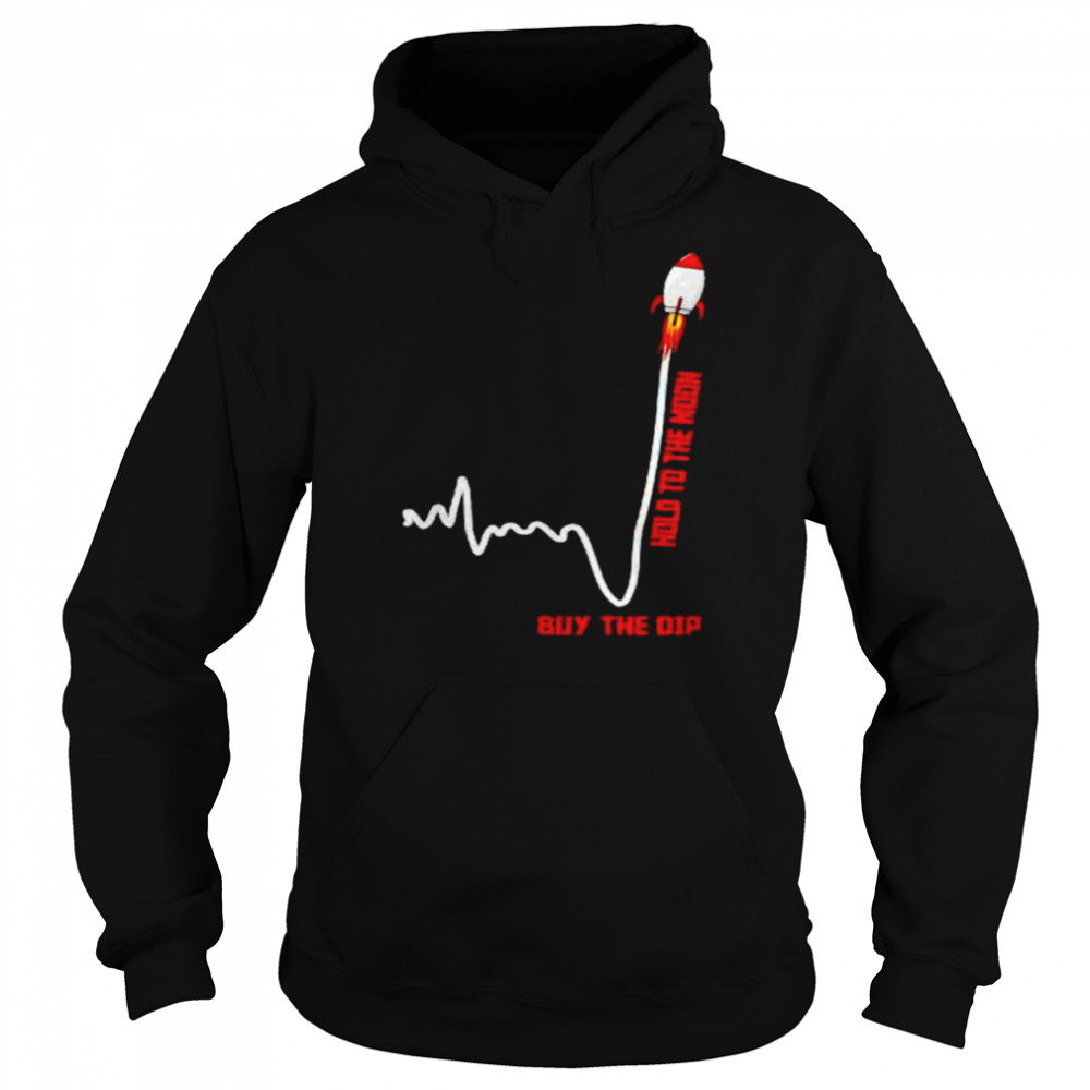 gameStop hold to the moon buy the dip  Unisex Hoodie