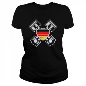 german cars engineering heart  Classic Women's T-shirt