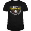 jet ski don’t follow me I do stupid things skiing  Classic Men's T-shirt