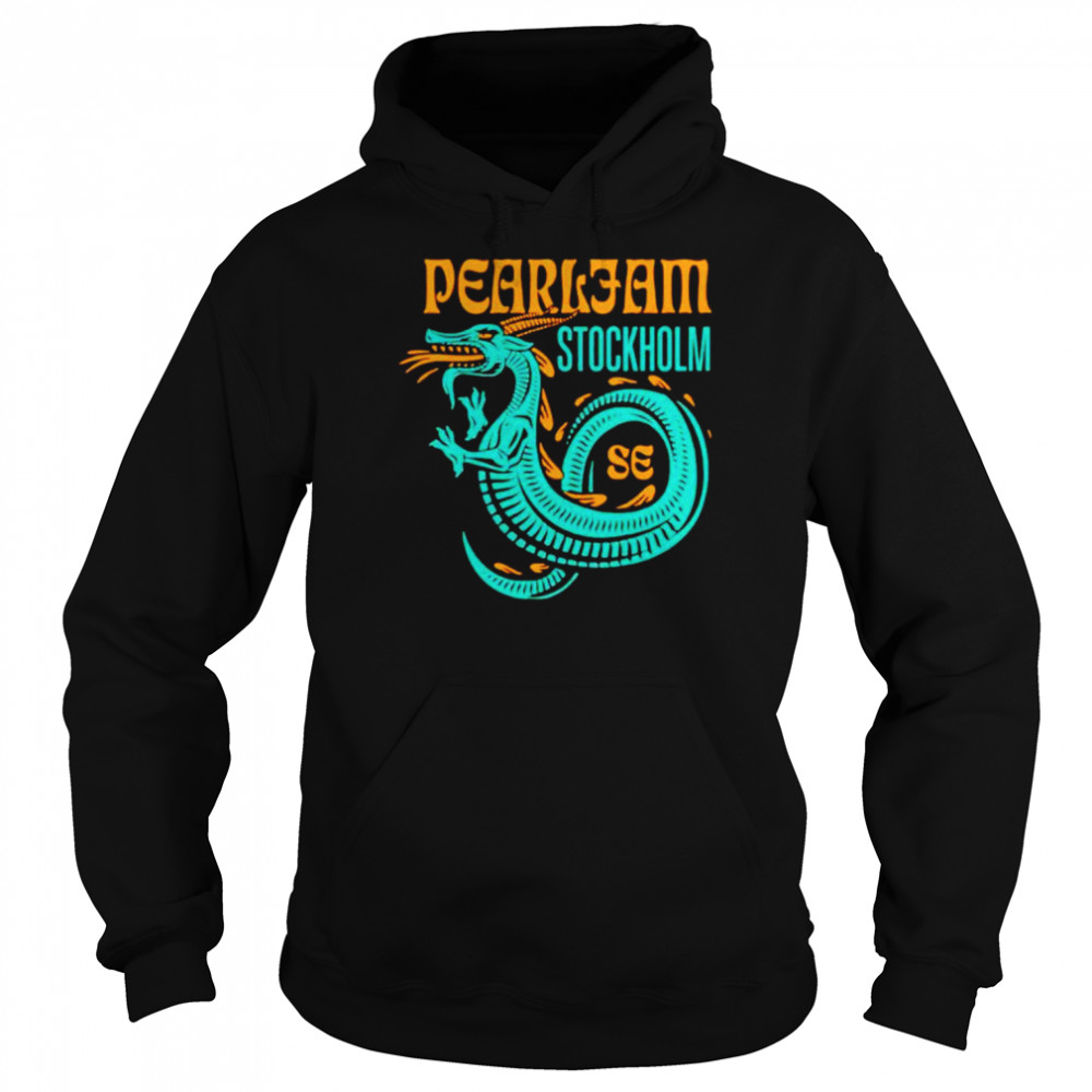 pearl jam stockholm event july 03 22  Unisex Hoodie