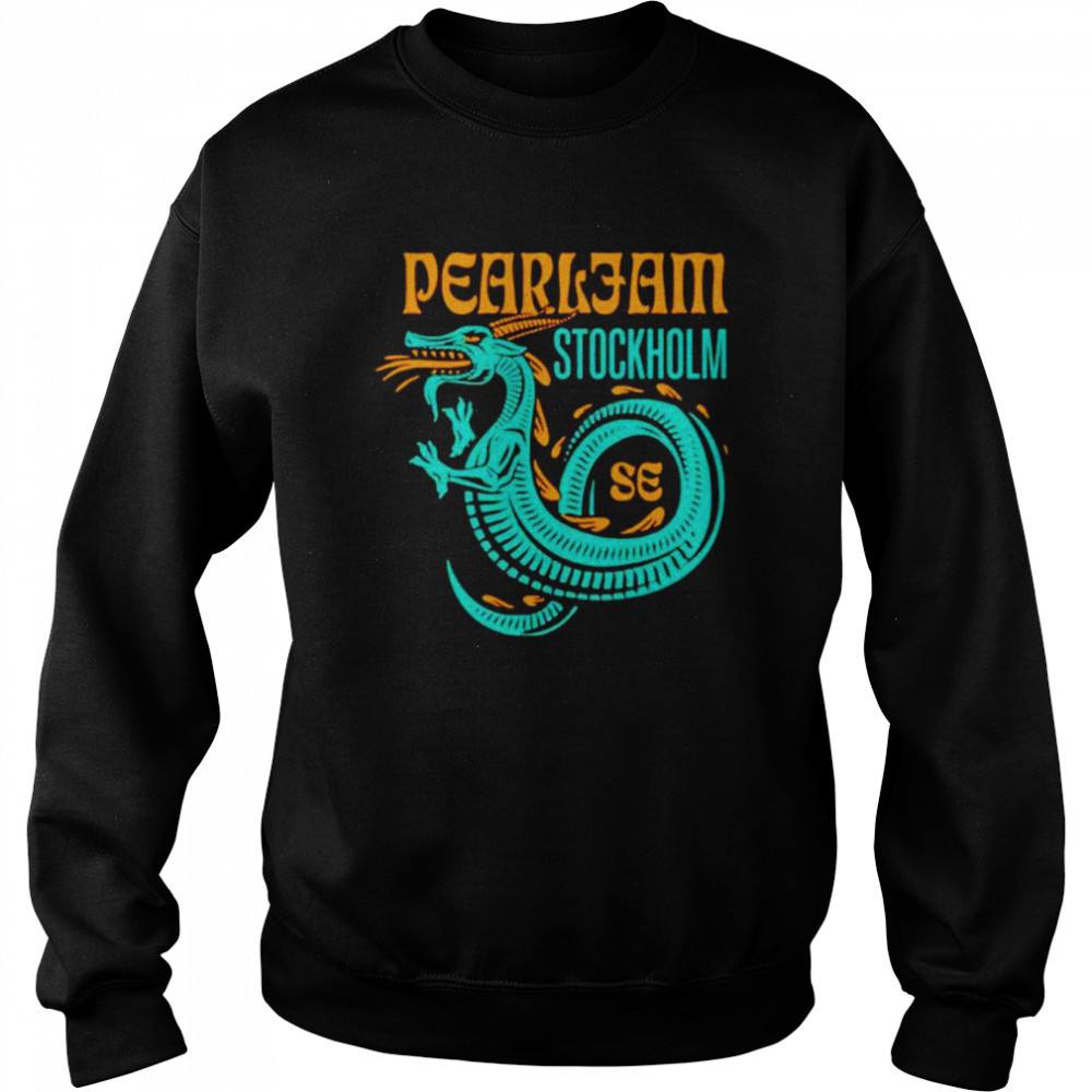 pearl jam stockholm event july 03 22  Unisex Sweatshirt