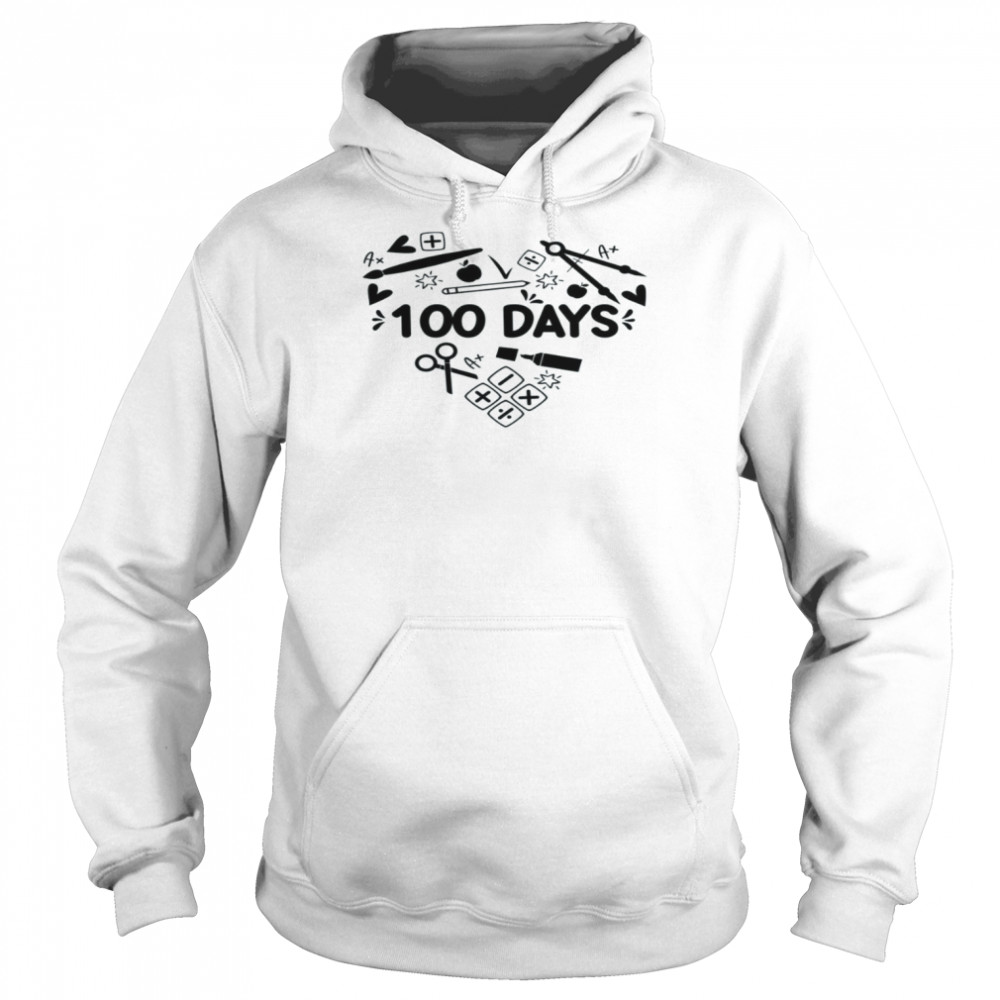 100 Days of School T-Shirt Unisex Hoodie