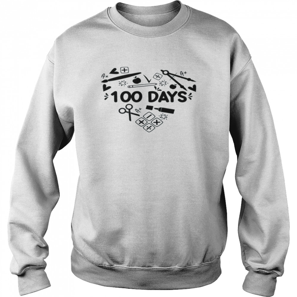 100 Days of School T-Shirt Unisex Sweatshirt