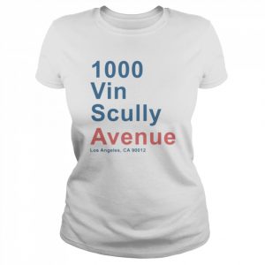 1000 Vin Scully Avenue Los Angeles CA 90012 Shirt Classic Women's T-shirt