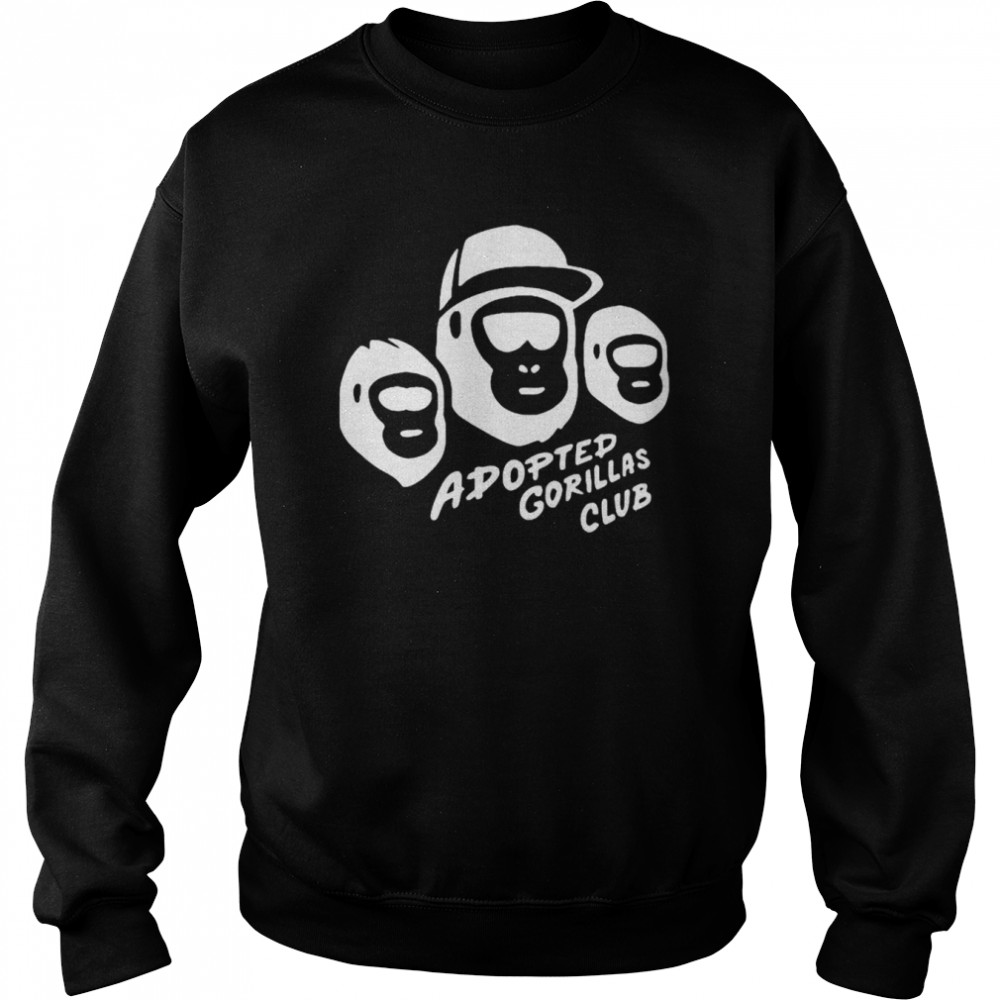 Adopted Gorillas Club  Unisex Sweatshirt