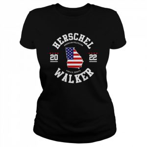 American Politician Herschel Walker 2022 Georgia Senate  Classic Women's T-shirt