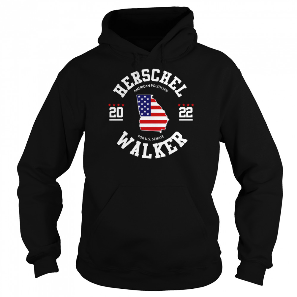 American Politician Herschel Walker 2022 Georgia Senate  Unisex Hoodie