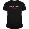 Amor y paz  Classic Men's T-shirt