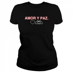 Amor y paz  Classic Women's T-shirt