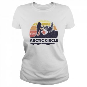 Arctic Circle Hiker Gift Vintage  Classic Women's T-shirt