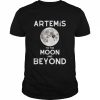 Artemis 1 SLS Rocket Launch Mission To The Moon And Beyond T-Shirt Classic Men's T-shirt