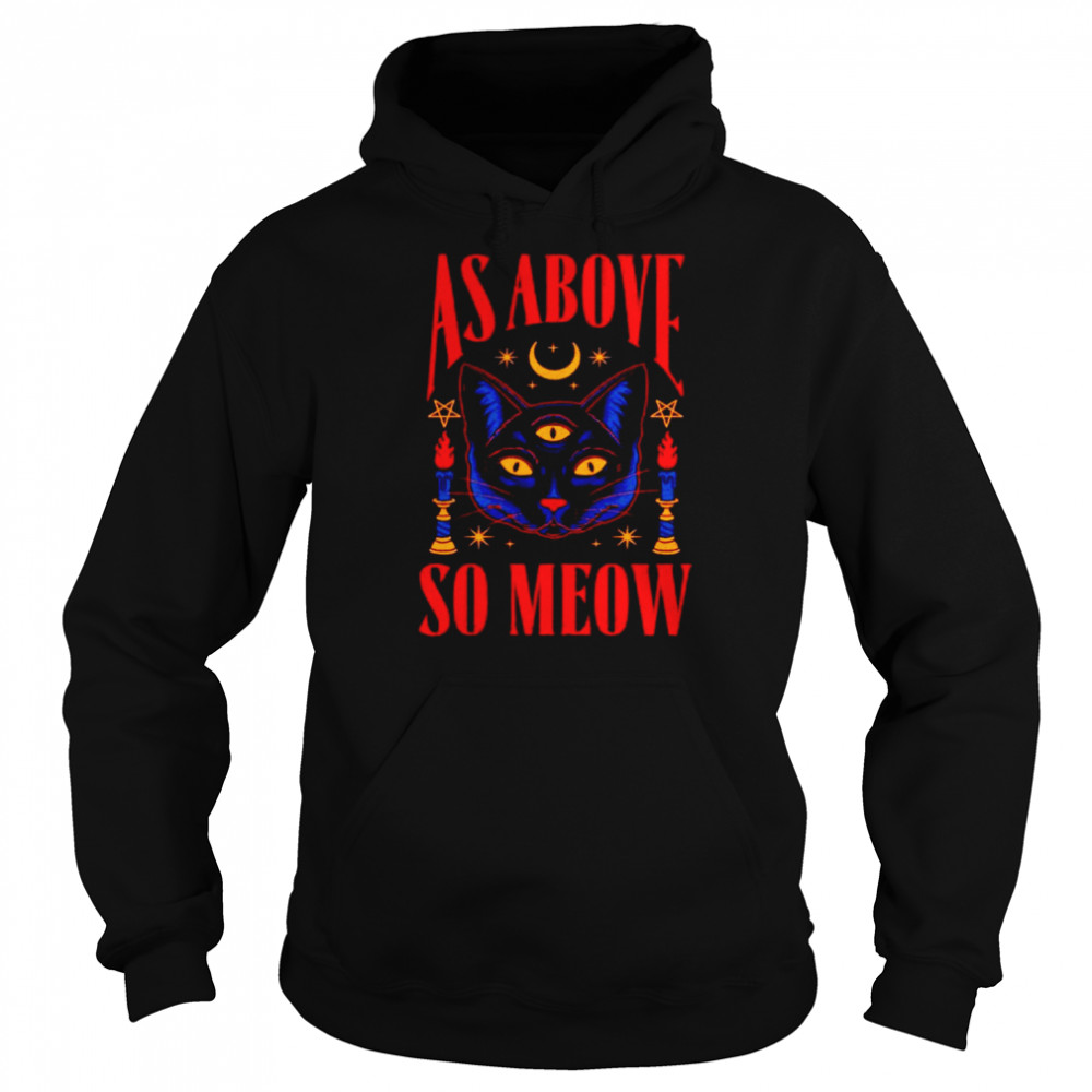 As above so meow  Unisex Hoodie