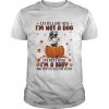 Autumn Baby Grey Miniature Schnauzer I’m Telling You I’m Not A Dog My Mom Said I’m A Baby And Mom Is Always Right Shirt Classic Men's T-shirt