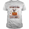 Autumn Baby Yellow Labrador Halloween I’m Telling You I’m Not A Dog My Mom Said I’m A Baby And Mom Is Always Right Shirt Classic Men's T-shirt