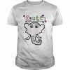 Baby Elephant Face  Classic Men's T-shirt