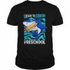 Back To School I’m Ready To Crush Preschool Shark T-Shirt Classic Men's T-shirt