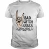 Bad Witch Vibes Cool Halloween Costume Witch Hand Spooky T-Shirt Classic Men's T-shirt