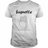 Baguette Is A Very Well Known And Popular French Bread Shirt Classic Men's T-shirt