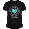 Be Kind In A World Where You Can Be Anything Pre-K Teacher Shirt Classic Men's T-shirt