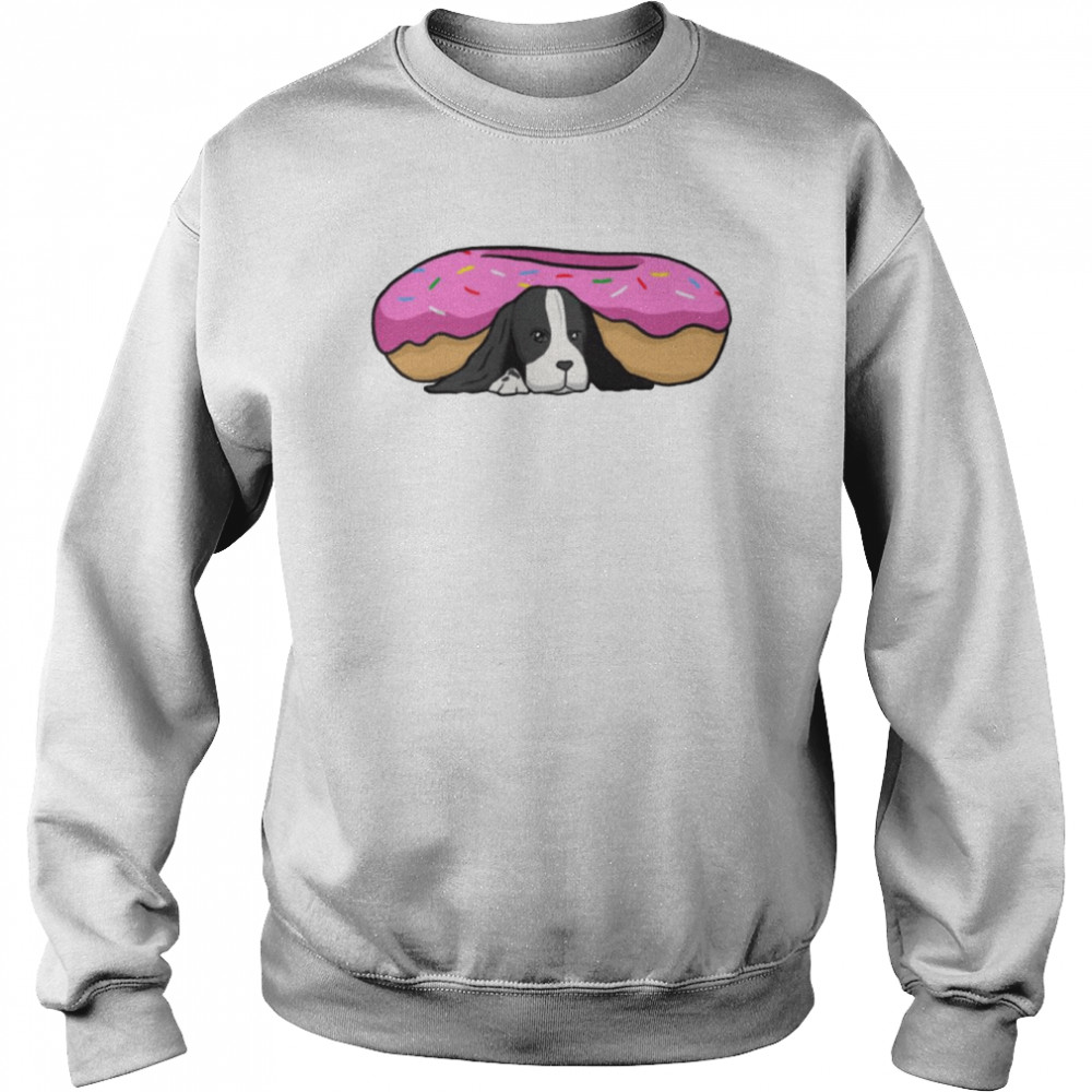 Beagle Beagle On Donut Husky Donut  Unisex Sweatshirt