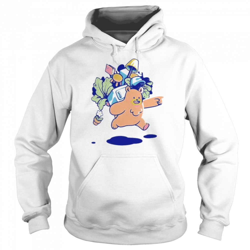 Bearbreakfast bear and breakfast  Unisex Hoodie