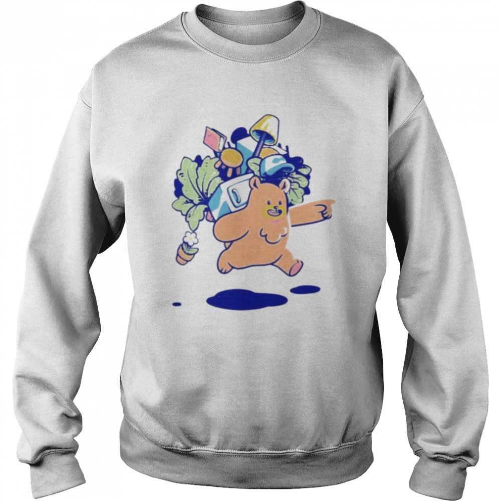 Bearbreakfast bear and breakfast  Unisex Sweatshirt