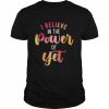 Believe In The Power of Yet Motivational Growth Teacher T-Shirt Classic Men's T-shirt