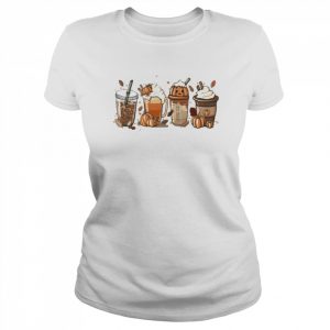 Bella Canvas The Latte Gangs Halloween T-Shirt Classic Women's T-shirt