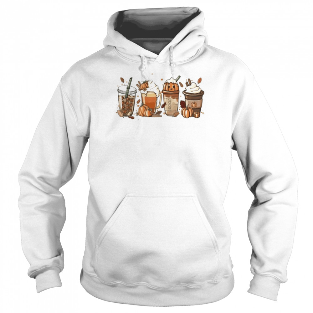 Bella Canvas The Latte Gangs Halloween T-Shirt Unisex Hoodie