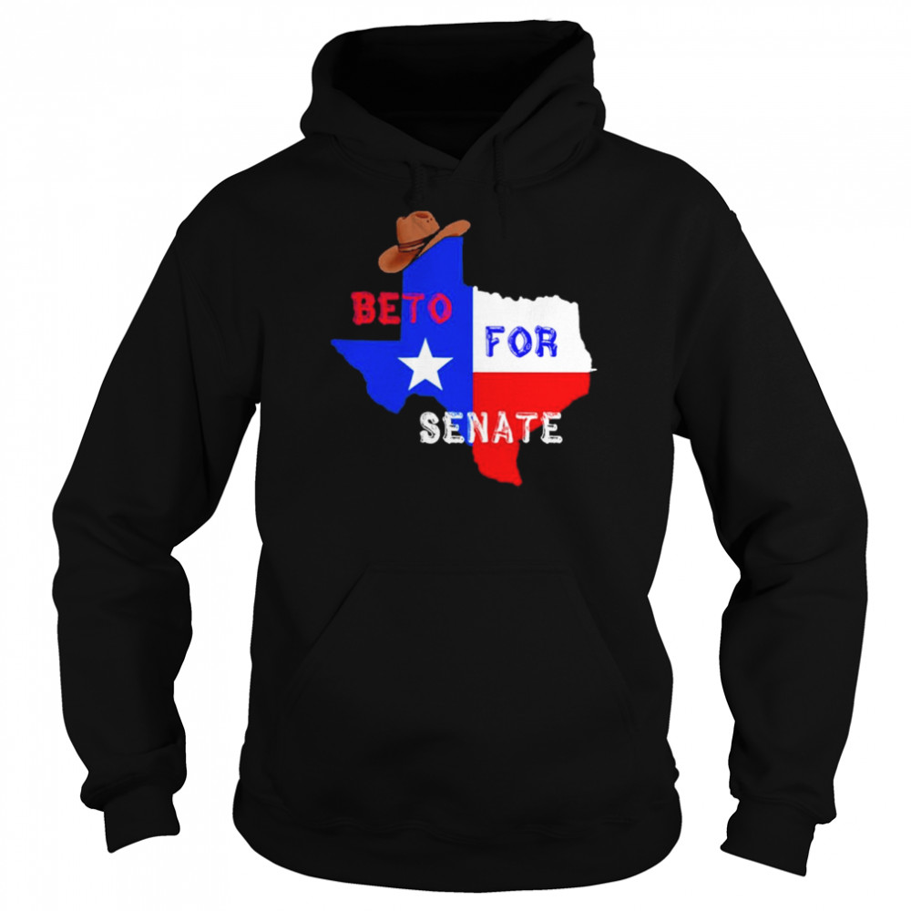 Beto O’Rourke For Texas Senate T-Shirt Unisex Hoodie