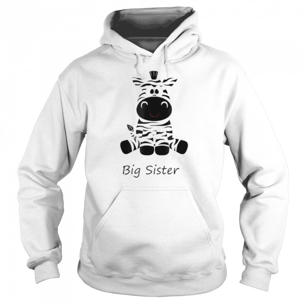 Big Sister Zebra  Unisex Hoodie