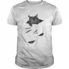 Black Cat Torn Shirt Classic Men's T-shirt