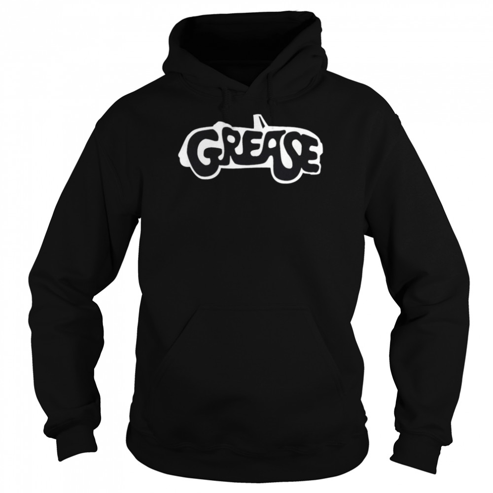 Black White Art Grease Movie  Unisex Hoodie