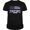 Blue Lives Matter USA Flag vintage  Classic Men's T-shirt