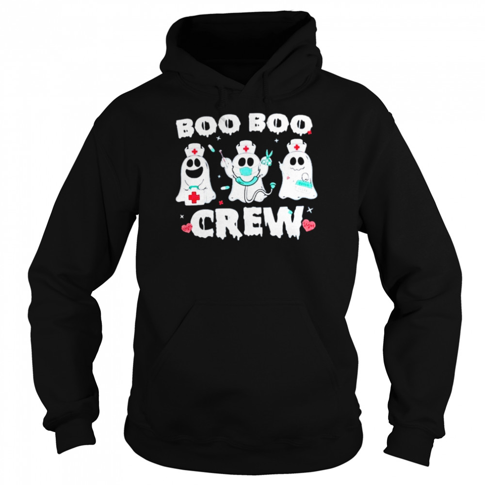 Boo boo crew crna Halloween nurse  Unisex Hoodie