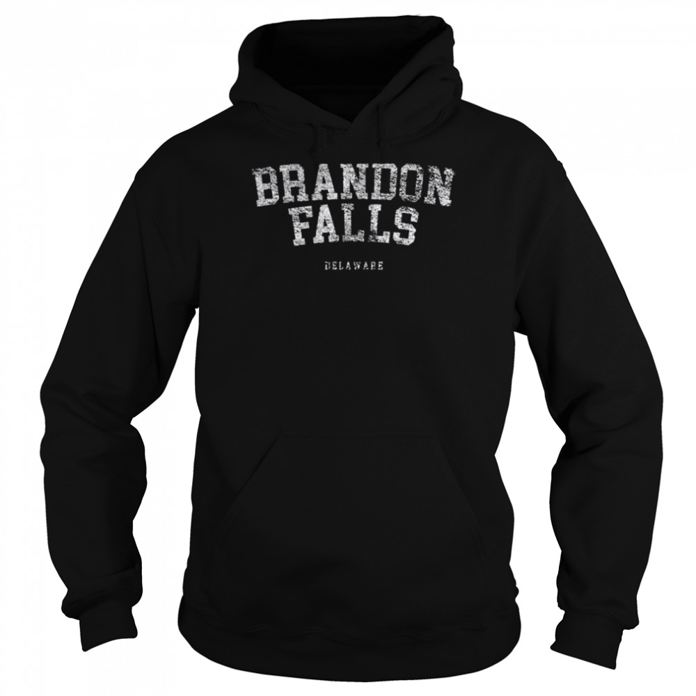 Brandon falls delaware joe biden bike crash pro Trump  Unisex Hoodie