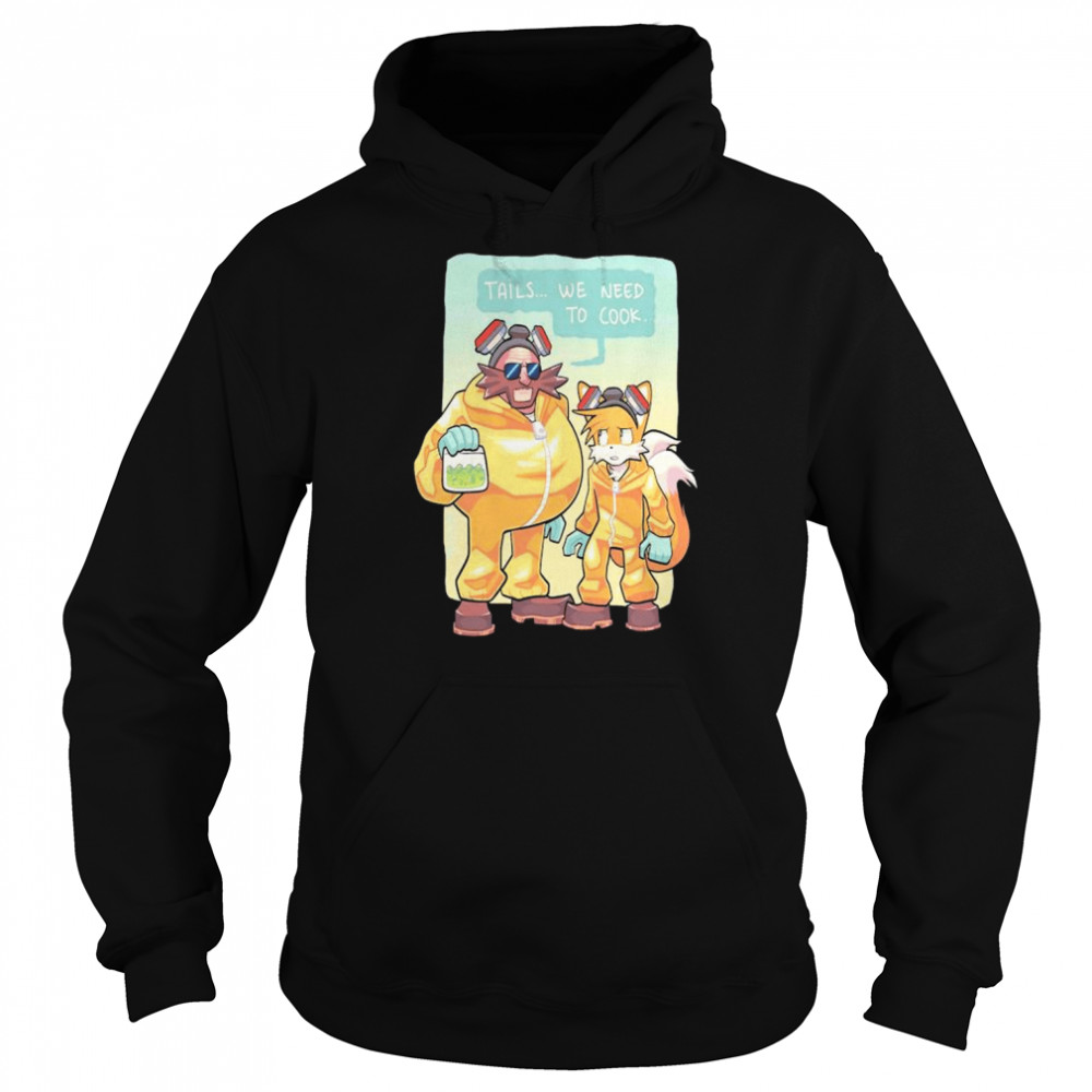 Breakingbad x sonic fan art  Unisex Hoodie