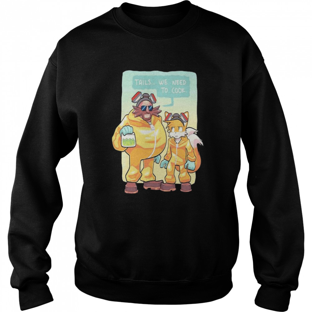 Breakingbad x sonic fan art  Unisex Sweatshirt