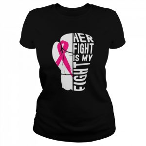 Breast Cancer Awareness Husband Support Squad T-Shirt Classic Women's T-shirt