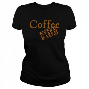 Brown Extra Large Coffee  Classic Women's T-shirt