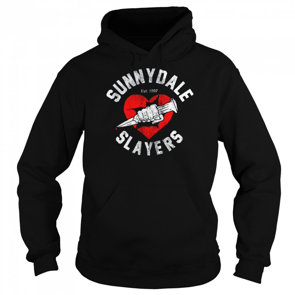 Buffy the Vampire Slayer Sunnydale Slayers Logo T-Shirt Unisex Hoodie