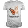 Butterfly We Believe in Miracles Multiple Sclerosis Awareness Shirt Classic Men's T-shirt