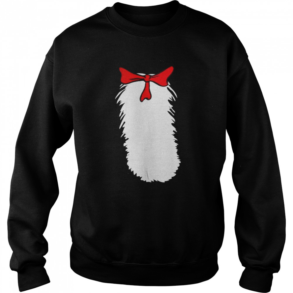 Cat Body And Bow Tie  Unisex Sweatshirt