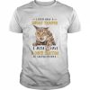 Cat I don’t have a short temper I just have a quick reaction  Classic Men's T-shirt